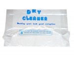   Blue DRY CLEANER BUBBLE  Printed Polythene Rolls - class - 54in 10KG  